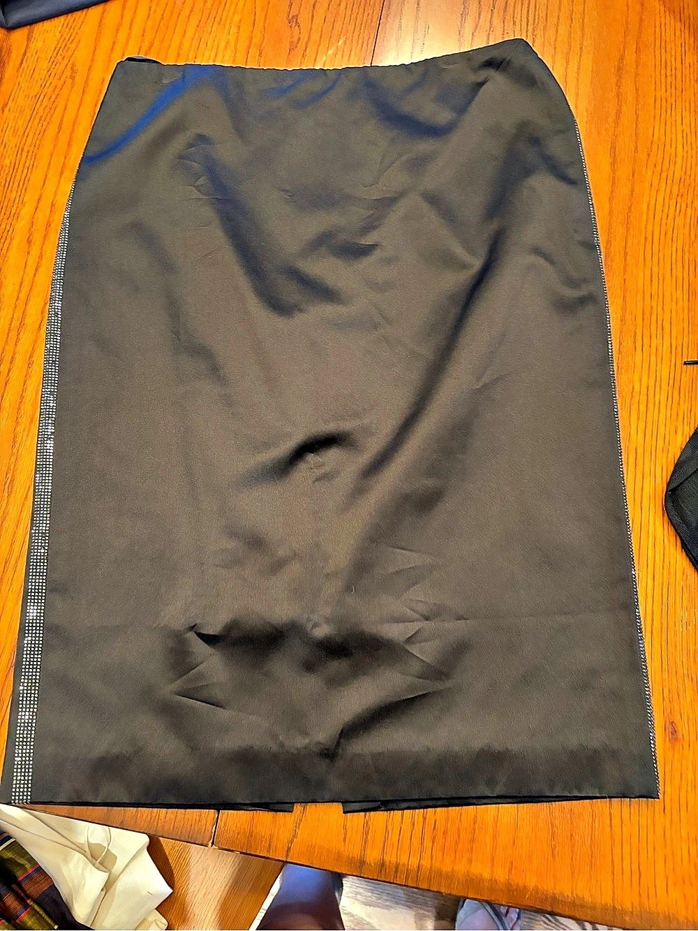 Ralph Lauren Embellished Pencil Skirt in Black NWT